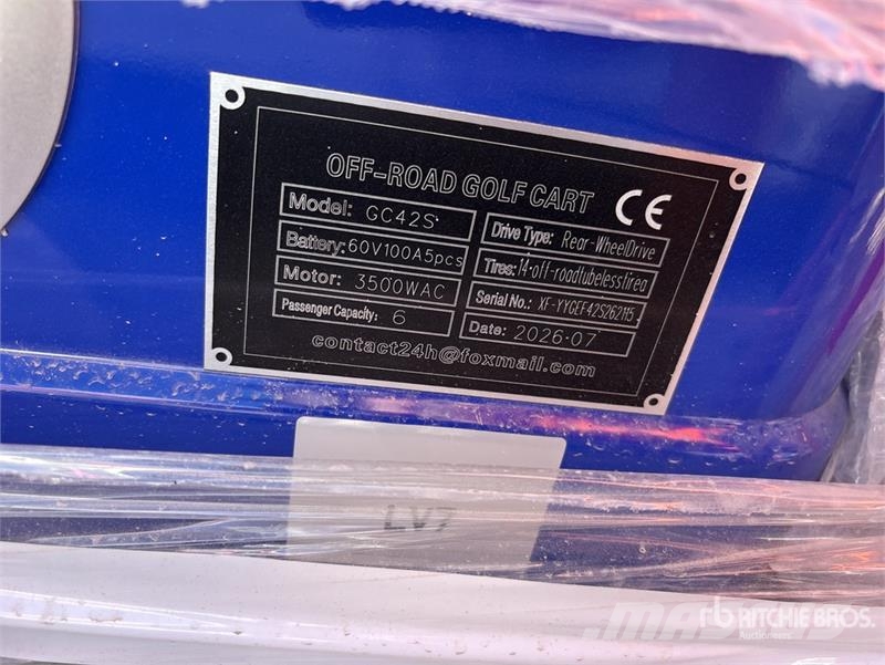  SDLOOL SL-GC42S Electric Off-Road Golf Cart (Unuse 高尔夫球车