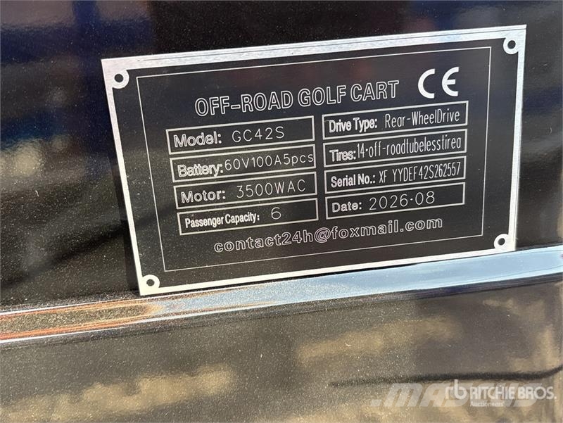 SDLOOL SL-GC42S Off-Road Golf Cart (Unused) Golfa karti