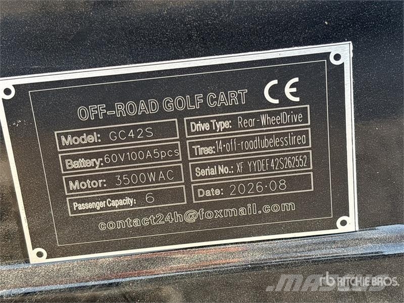 SDLOOL SL-GC42S Off-Road Golf Cart (Unused) Golfa karti