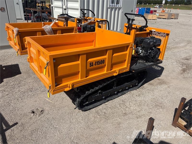 SDLOOL SL-J1500 1.5 ton Mini Crawler Dumper (Unuse Stavebné sklápače