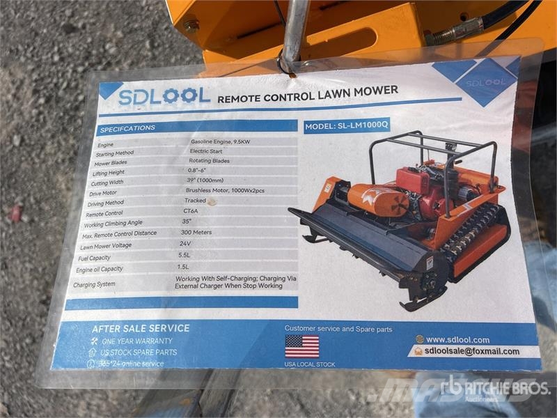  SDLOOL SL-LM1000Q Remote Control Lawn Mower (Unuse Самохідні газонокосарки