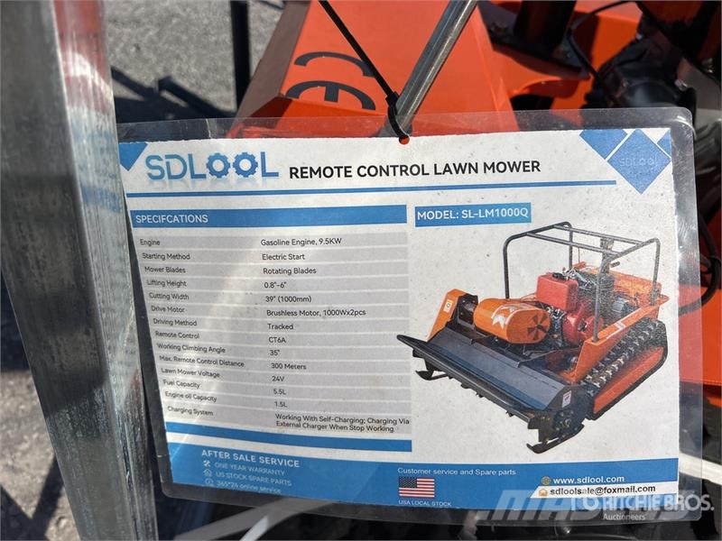  SDLOOL SL-LM1000Q Remote Control Lawn Mower (Unuse Самохідні газонокосарки
