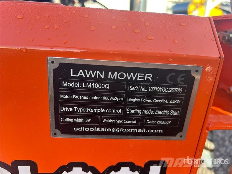  SDLOOL SL-LM1000Q Remote Control Lawn Mower (Unuse Χορτοκοπτικά με καθιστό χειριστή