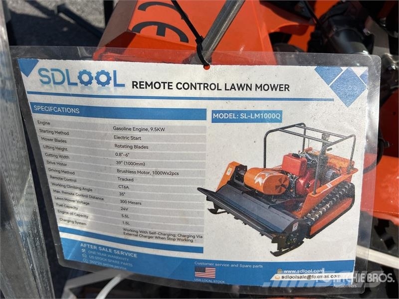  SDLOOL SL-LM1000Q Remote Control Lawn Mower (Unuse Самохідні газонокосарки