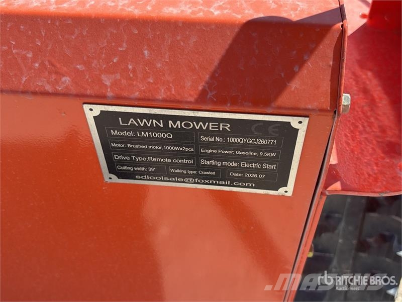 SDLOOL SL-LM1000Q Remote Control Crawler Lawn Mowe Riding mowers