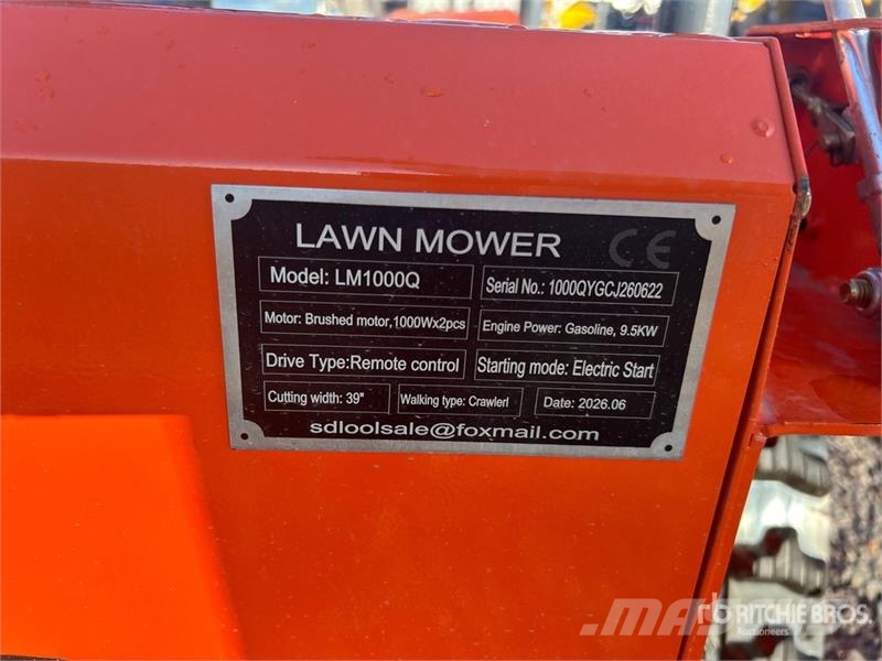  SDLOOL SL-LM1000Q Remote Control Lawn Mower Χορτοκοπτικά με καθιστό χειριστή