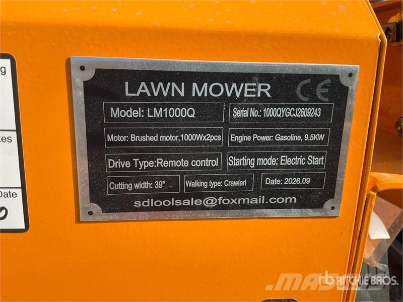  SDLOOL SL-LM1000Q Remote Control Lawn Mower (Unuse Mauriņa traktors