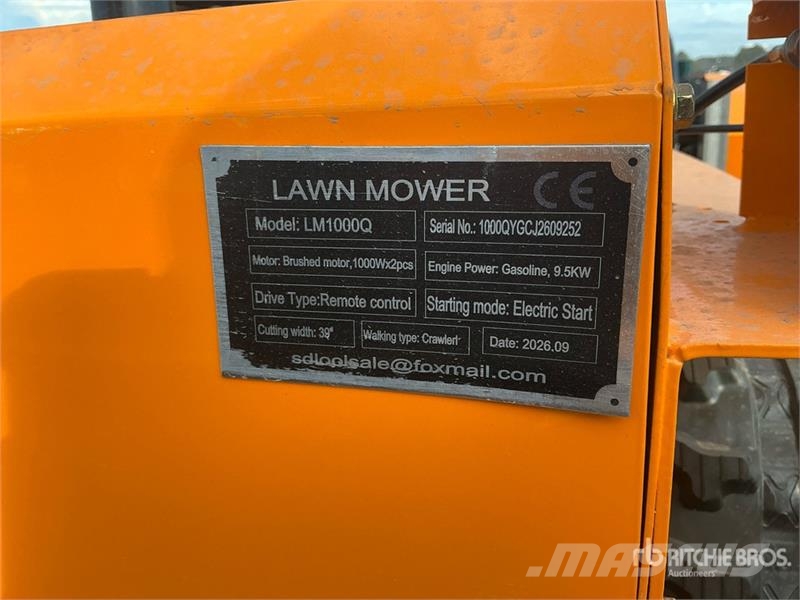 SDLOOL SL-LM1000Q Remote Control Lawn Mower (Unuse Tractores corta-césped