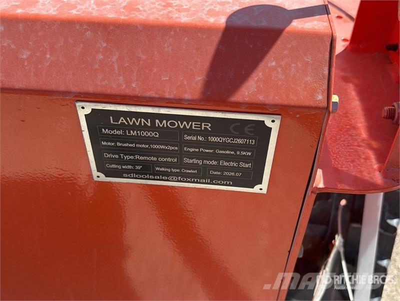 SDLOOL SL-LM1000Q Remote Control Crawler Lawn Mowe Riding mowers