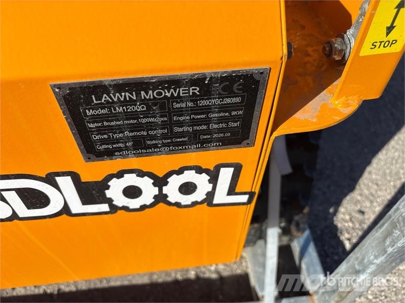  SDLOOL SL-LM1200Q Remote Control Lawn Mower (Unuse Riding mowers