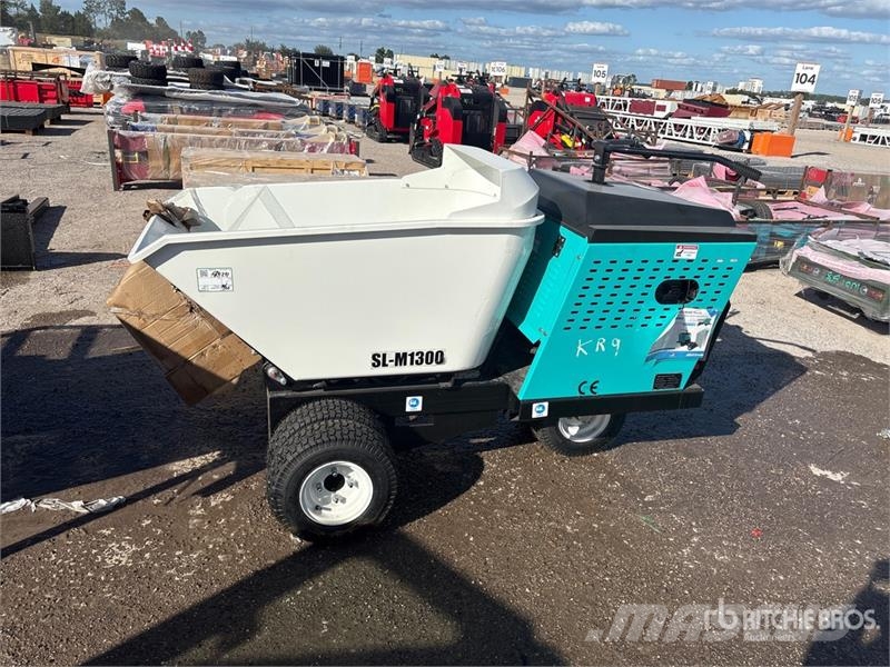 SDLOOL SL-M1300 Stand-On Mini Wheeled Dumper (Unus Dumpers de obras