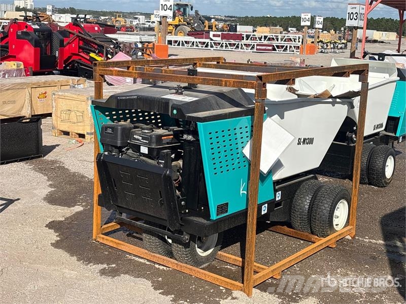 SDLOOL SL-M1300 Stand-On Mini Wheeled Dumper (Unus Dumpers de obras