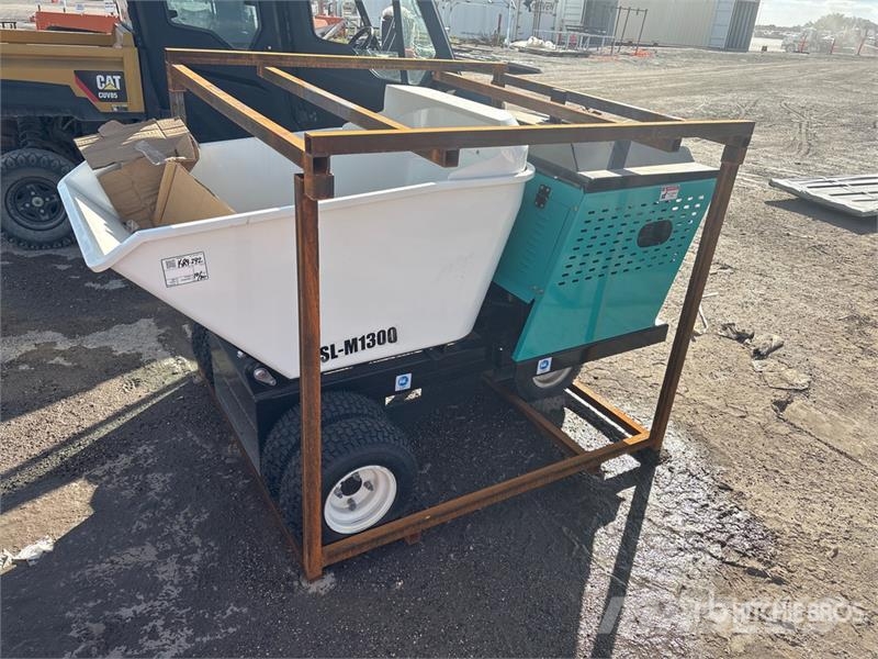 SDLOOL SL-M1300 Stand-On Mini Wheeled Dumper (Unus Dumpers de obras