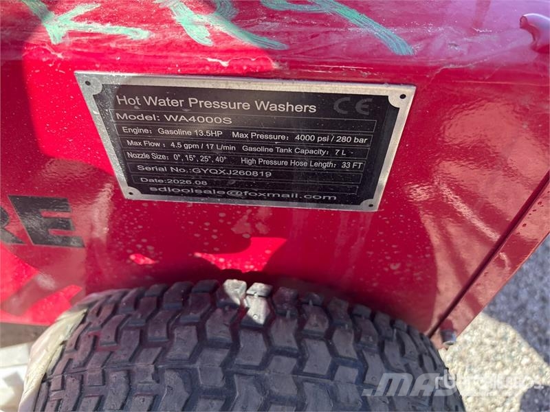 SDLOOL SL-WA4000S Hot Water Pressure Washer (Unuse Máquinas ligeiras de lavagem a pressão
