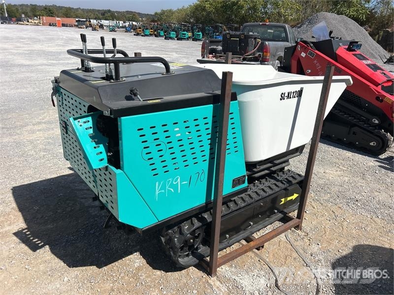  SDLOOL SL-XL1200 Mini Rotating Crawler Dumper Dump عربات نقل قلابة للمواقع