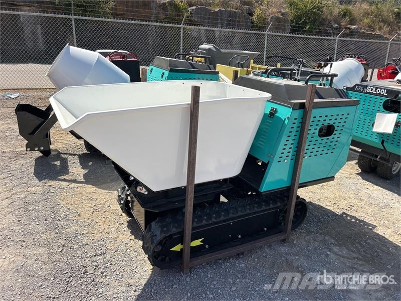  SDLOOL SL-XL1200 Mini Rotating Crawler Dumper Dump عربات نقل قلابة للمواقع