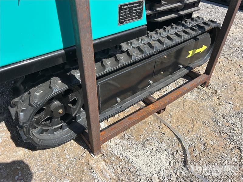  SDLOOL SL-XL1200 Mini Rotating Crawler Dumper Dump عربات نقل قلابة للمواقع