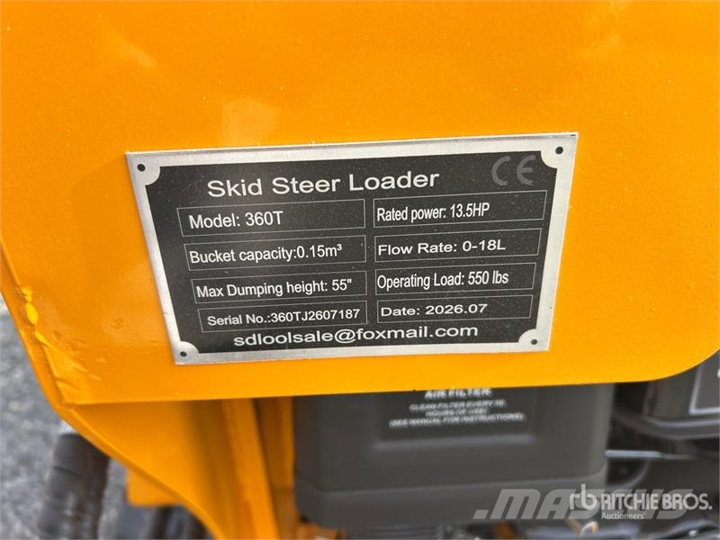 SDLOOL SL360T لوادر انزلاقية التوجيه