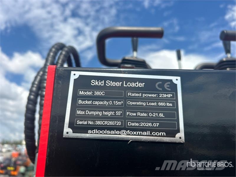 SDLOOL SL380R Mini Compact Track Loader (Unused) Kompaktrakodók