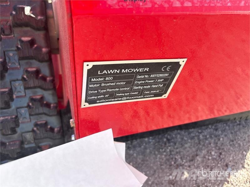 SDLOOL SL800 Remote Control Lawn Mower (Unused) Mobil çim biçme makineleri