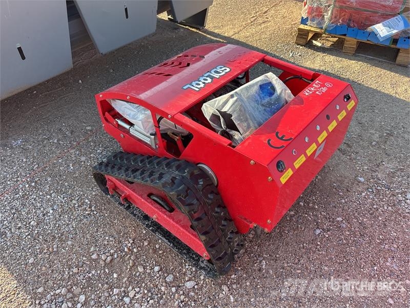  SDLOOL SL800 Remote Control Tracked Lawn Mower (Un ركوب الحشائش