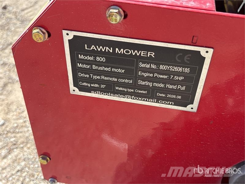 SDLOOL SL800 Remote Control Crawler Lawn Mower (Un Riding mowers
