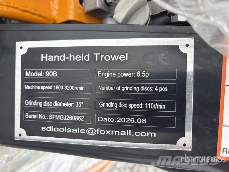  SDLOOL SL90B Power Trowel (Unused) こて機械