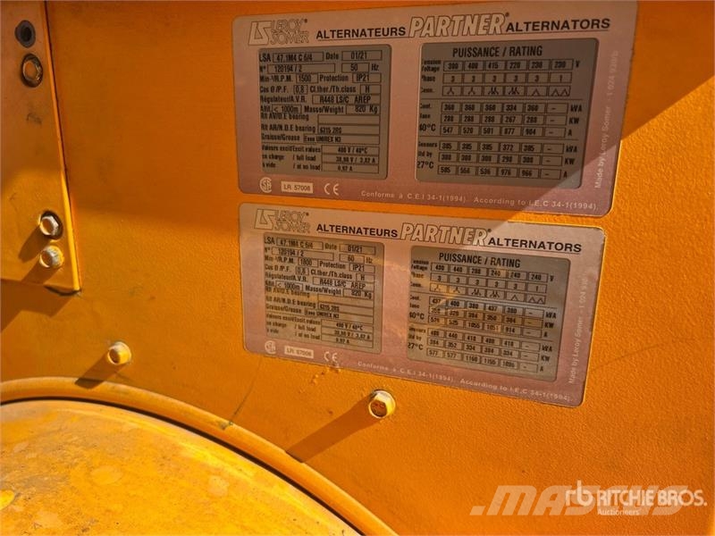 Sdmo GS350UC-SA 350 kW Skid-Mounted Generator Set مولدات ديزل