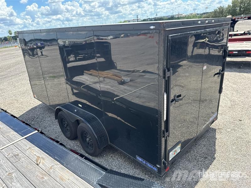  Seed Gargo 7X16TA2 16 ft T/A Enclosed Trailer Gesloten opbouw trailers