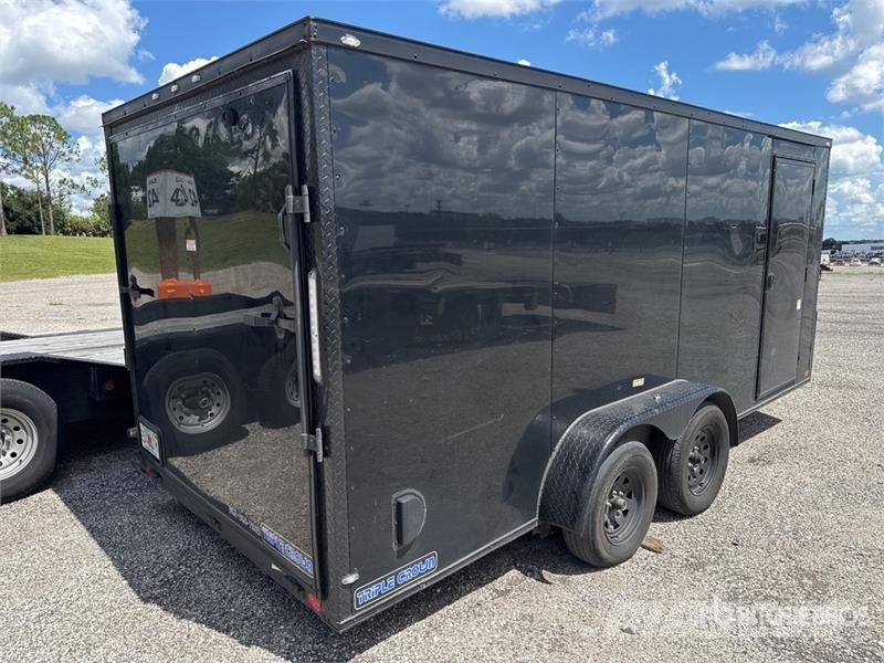  Seed Gargo 7X16TA2 16 ft T/A Enclosed Trailer Gesloten opbouw trailers