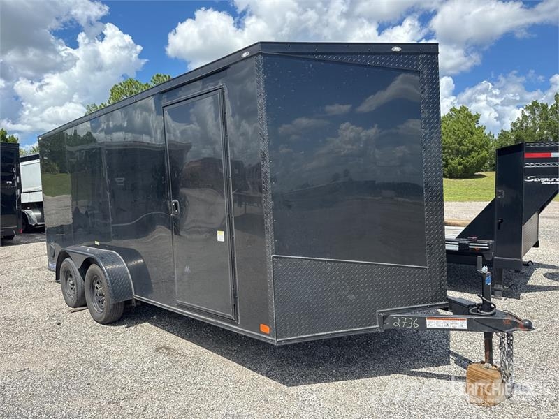  Seed Gargo 7X16TA2 16 ft T/A Enclosed Trailer Gesloten opbouw trailers