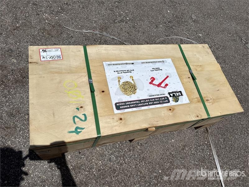  SELA LB9200 Quantity of (5) Ratchet Binders & Quan Andre komponenter