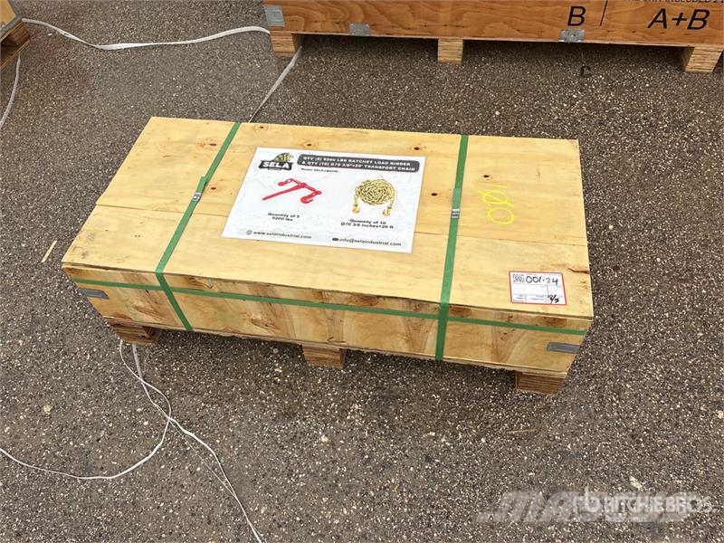  SELA LB9200 Quantity of (5) Ratchet Binders & Quan Andre komponenter