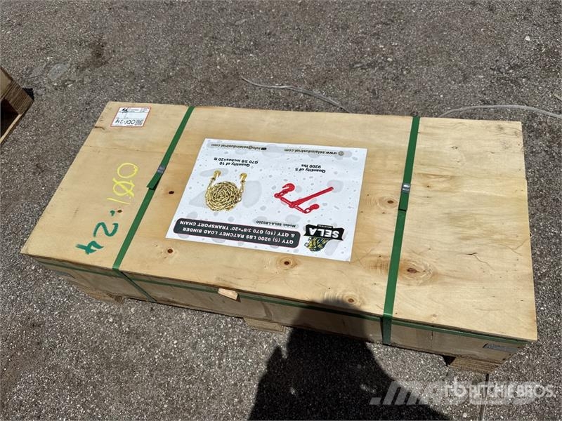  SELA LB9200 Quantity of (5) Ratchet Binders & Quan Andre komponenter