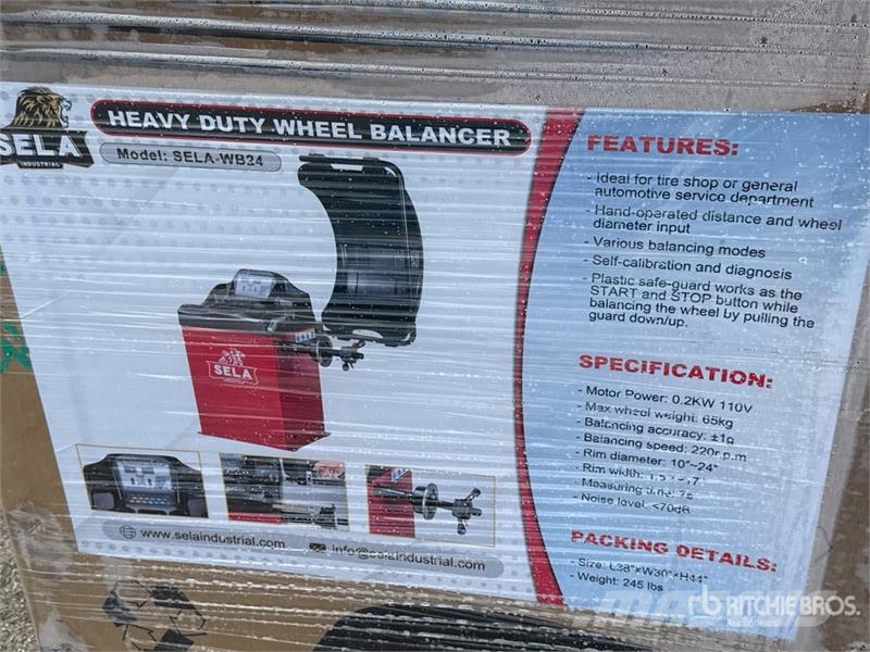 SELA WB24 Wheel Balancer (Unused) Other components