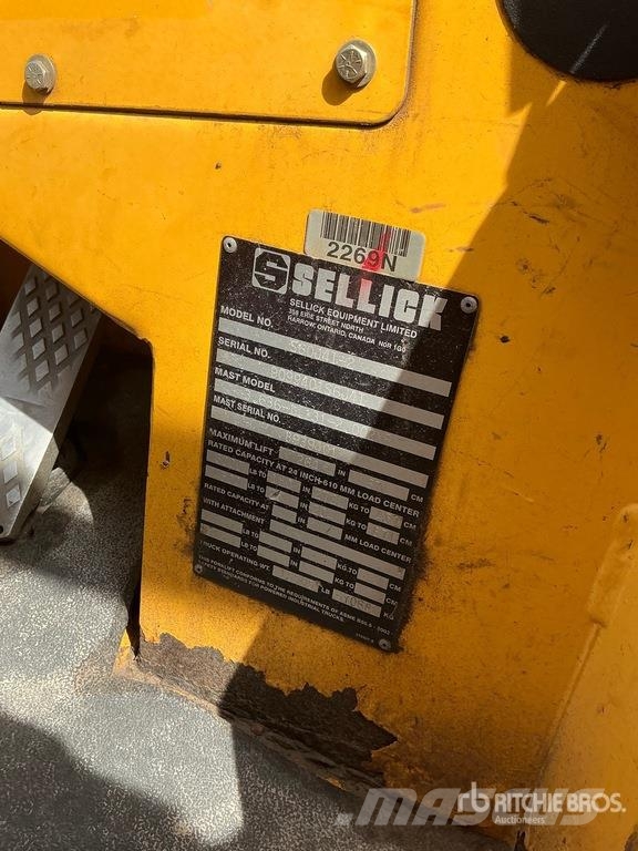 Sellick S60J4T-2 Rough Terrain Forklift Maastotrukit
