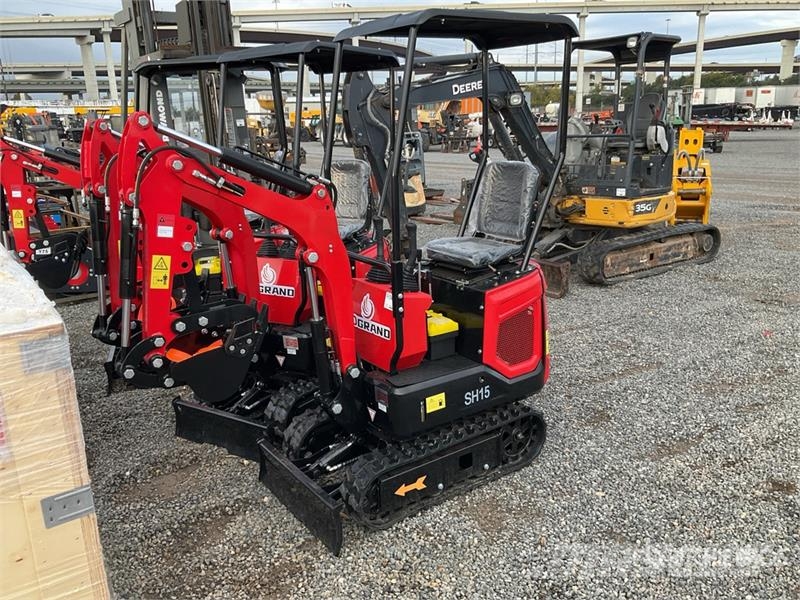 SH15-RED Gasoline Mini Excavator (Unused) Εκσκαφάκι (διαβολάκι) < 7t