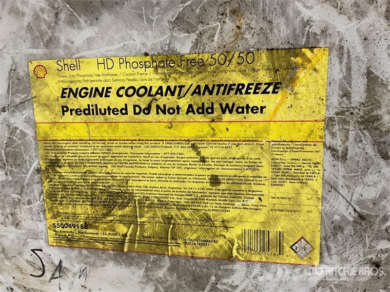 Shell HD Phosphate Free 50/50 55 Gal Drum of Antif Andet tilbehør