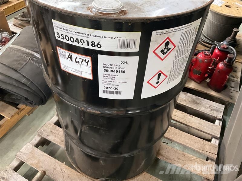 Shell HD Phosphate Free 50/50 55 Gal Drum of Antif Andet tilbehør