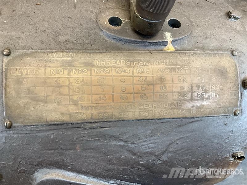 Sidney Tool Co. 15 in Engine Lathe 건설 장비 - 기타