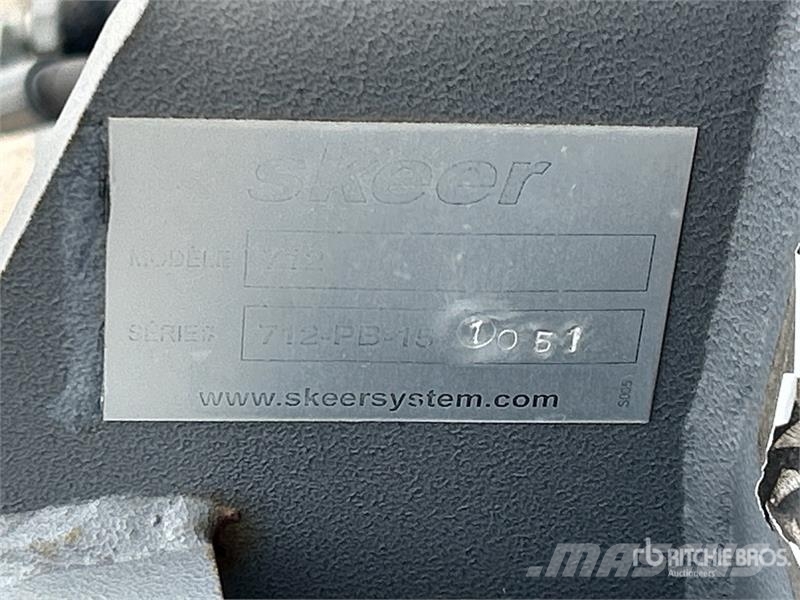  Skeer 712 85 in Skid Steer Grader Outros componentes