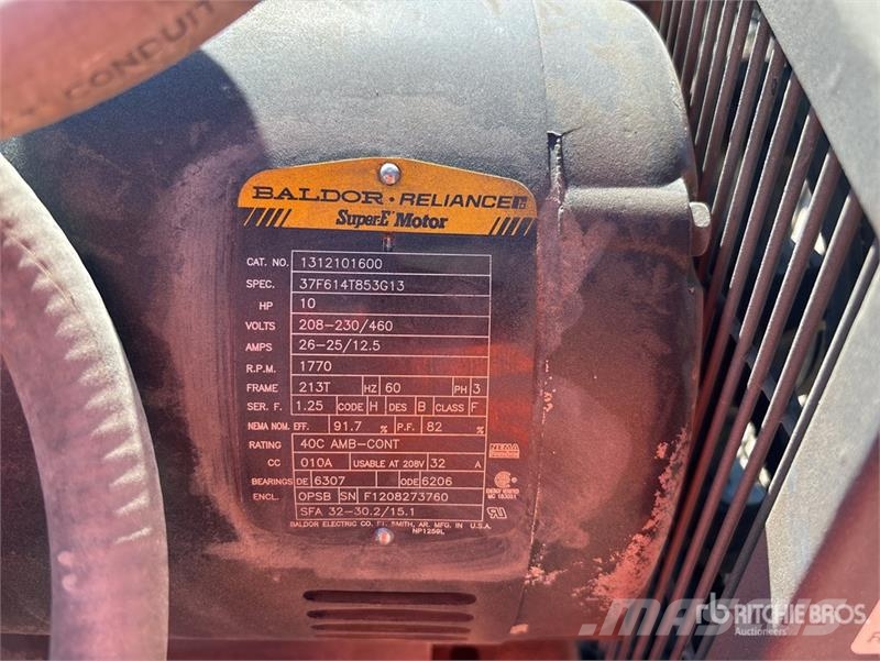 Skid-Mounted Electric Air Compressor (Inoperable) Compresoras