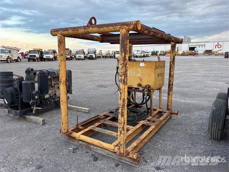  Skid Mounted Hydraulic Power Pack Hydrauliske pælehammere