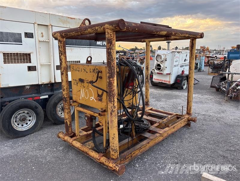  Skid Mounted Hydraulic Power Pack Hydrauliske pælehammere