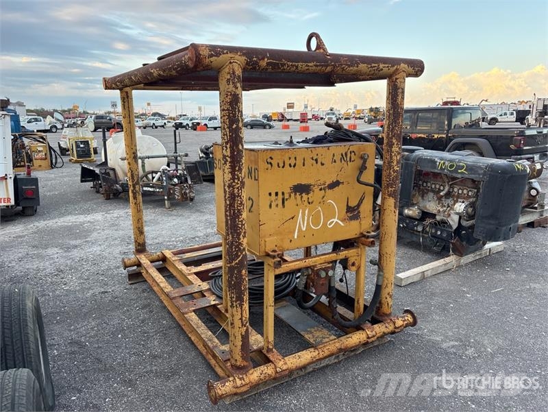  Skid Mounted Hydraulic Power Pack Hydrauliske pælehammere