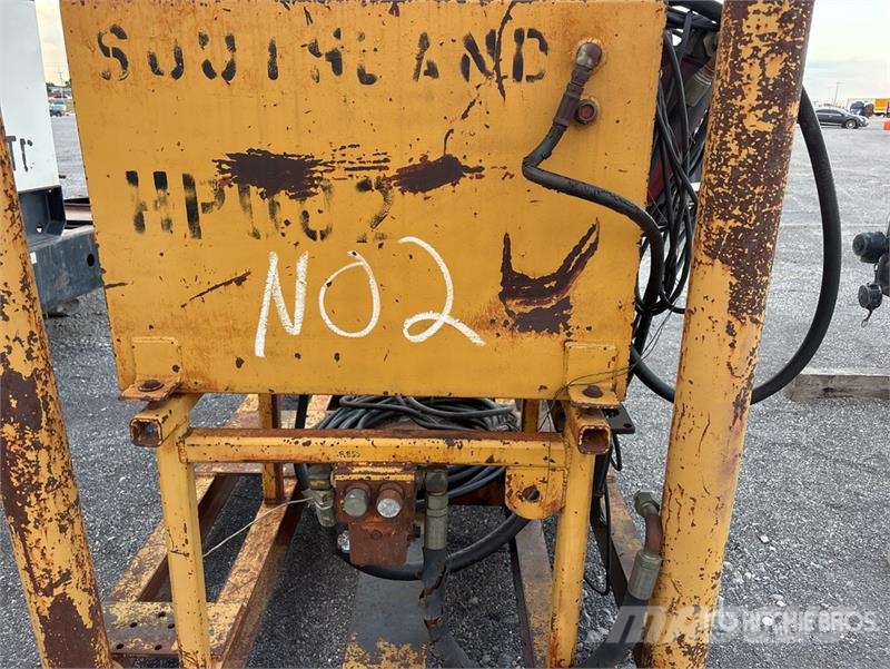  Skid Mounted Hydraulic Power Pack Hydrauliske pælehammere