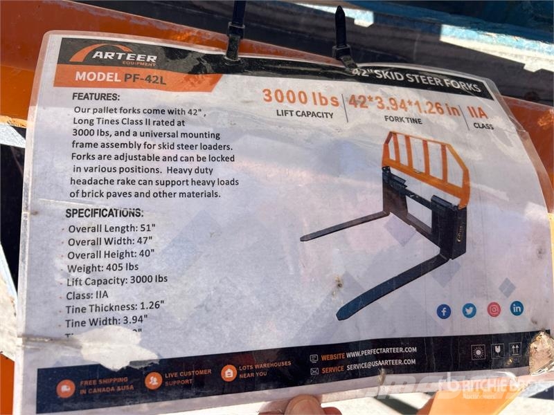  Skid Steer Forks フォーク