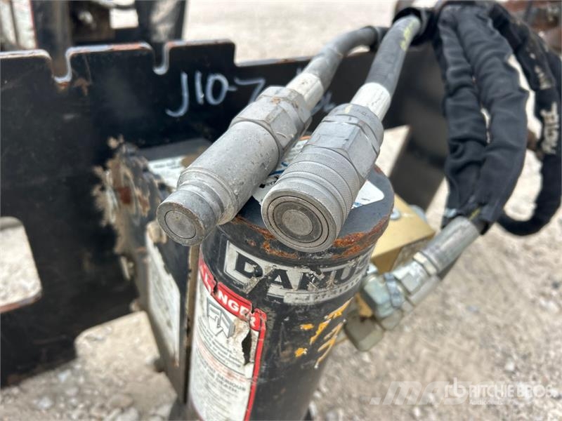 Skid Steer Post Driver Fencing equipment