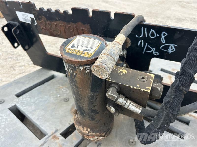 Skid Steer Post Driver Fencing equipment