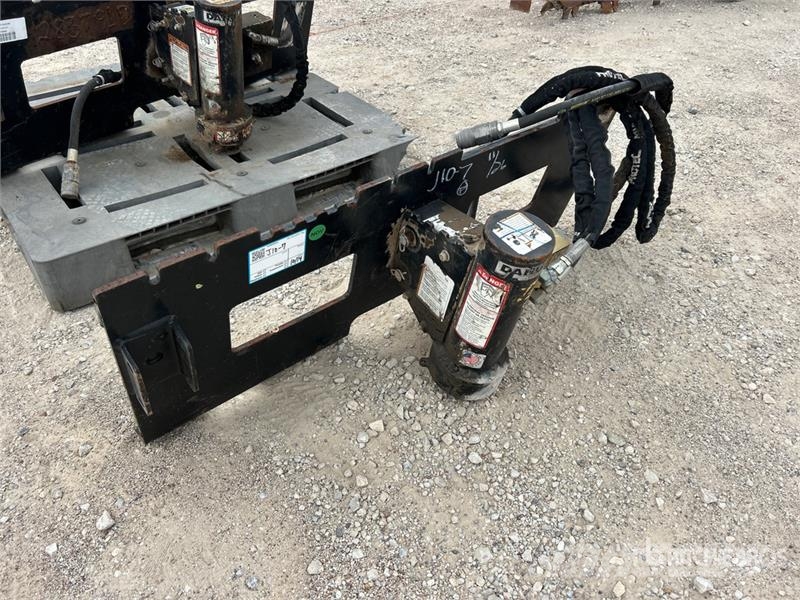 Skid Steer Post Driver Fencing equipment
